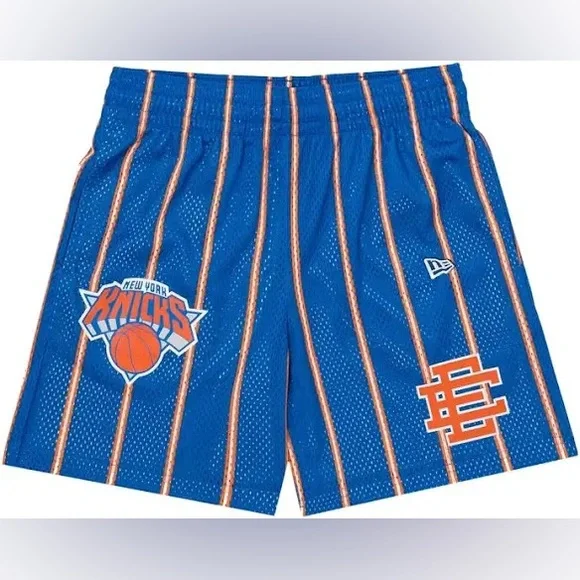 NWT New Era Eric Emanuel New York Knicks NBA Shorts - Picture 1 of 6